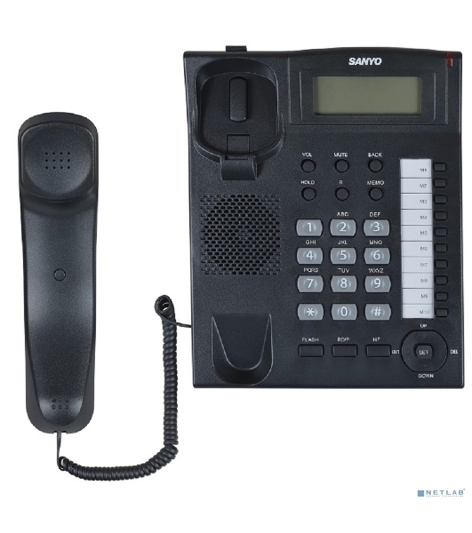 Телефон проводной SANYO RA-S517B черный