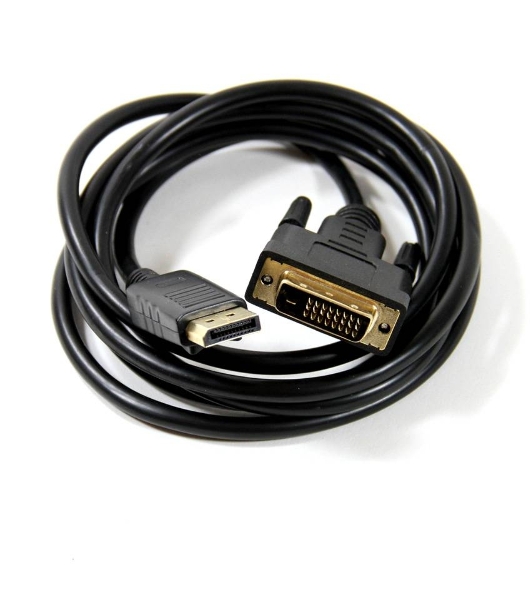 Кабель-переходник DisplayPort---DVI_M/M 1,8м Telecom TA668-1.8M