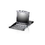 Переключатель KVM ATEN LCD 17' => 8 cpu PS2/USB+VGA, с KVM-шнурами PS2 1х1.8м.;USB 1x1.8м., 1280x1024, 1U 19', исп.спец.шнуры (CL5708M-AT-RG), фото3