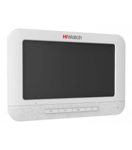 Видеодомофон HiWatch DS-D100MF серебристый