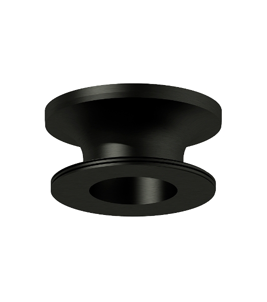 Насадка для корпуса светильника N6902 PBK черный полированный D60*H25mm Out20mm