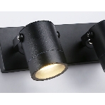 Светильник Ambrella light ST3888/2 BK черный IP54 GU10/2 max 35W 250*80*85, фото4