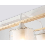 Светильник Ambrella light TR3033247/6 WH/WD белый/дерево E27/6 max 60W 580*340*245, фото4