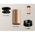 Светильник Ambrella Light XS6326101 PPG/PBK/SBK золото розовое полированное/черный полированный/черный песок MR16 GU5.3, фото2