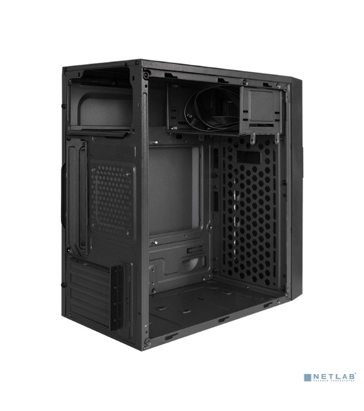 Компьютерный корпус Minitower ExeGate EX291141RUS BAA-105-01AAA400 (mATX, БП AAA400 с вент. 8см, 2*USB, аудио, черный)