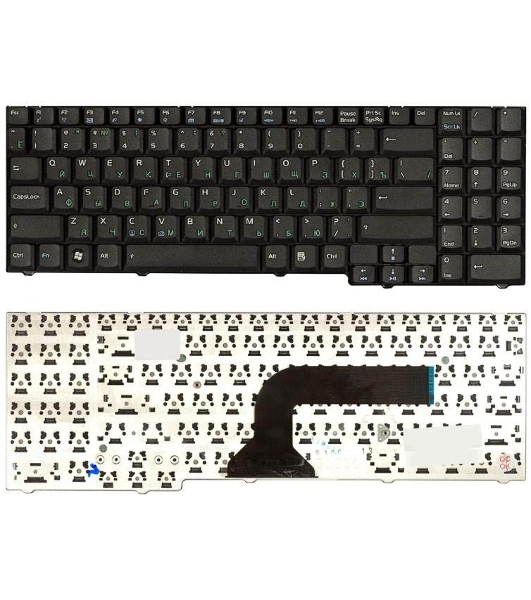Клавиатура для ноутбука Asus M50 M70 X70 X71 G50 черная