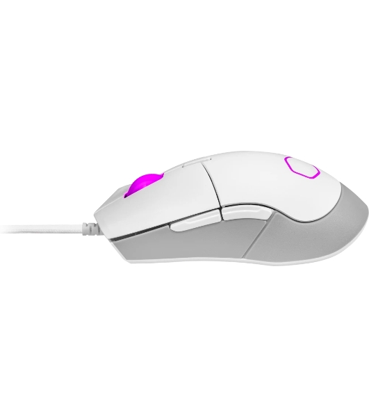 Мышь проводная Cooler Master MM-310-WWOL1 белый, 12000 dpi, USB Type-A, кнопки - 6