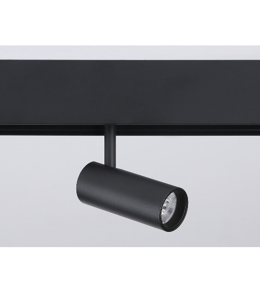 Светильник трековый светодиодный GL3814 BK черный IP20 7W 4000K 48V 24° D35*80