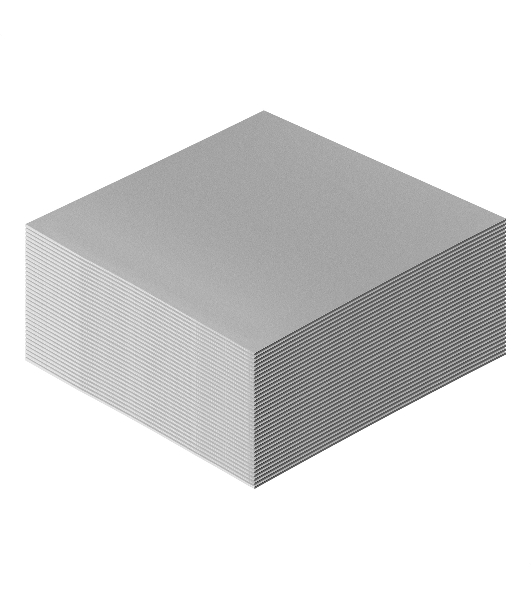 Термопрокладка ExeGate EPG-2WMK (100x100x1.0 mm, 1,7 Вт/ (м•К), теплопроводящая клейкая двухсторонняя, комплект 35шт)