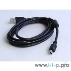 Кабель Gembird PRO USB 2.0 для соед. 1.8м А-miniB (5 pin) позол.конт., фер.кол., фото2