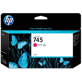 Картридж струйный HP 745 пурпурный для HP DesignJet, 130ml