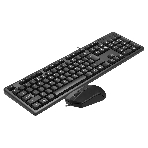 Комплект клавиатура+мышь A4Tech KK-3330S проводной, USB, 1200 DPI, чёрный, фото26
