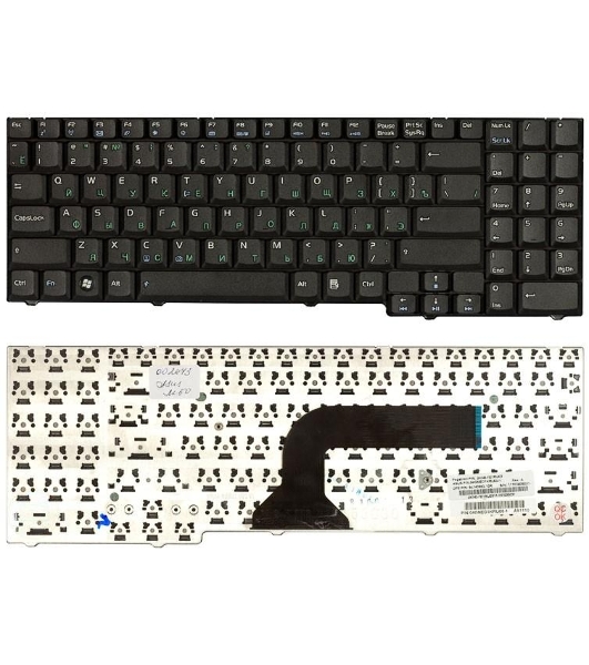Клавиатура для ноутбука Asus M50 M70 X70 X71 G50 черная