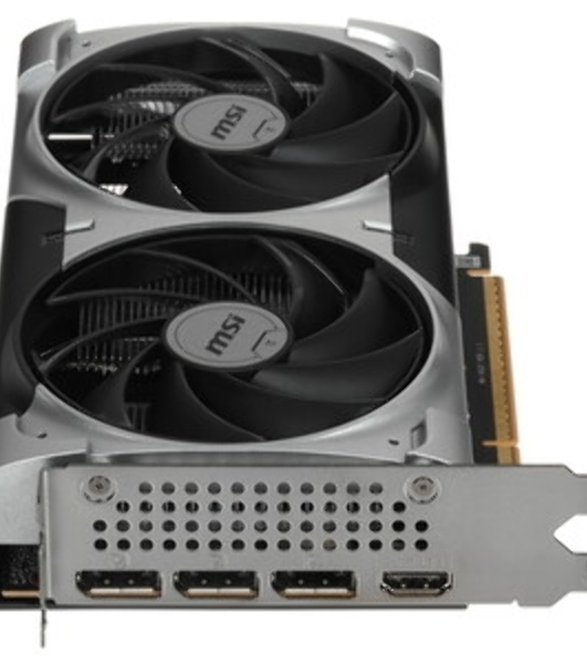 Видеокарта MSI PCI-E 5.0 RTX 5060 8G VENTUS 2X NVIDIA GeForce RTX 5060 8Gb 256bit GDDR7 2497/28000 HDMIx1 DPx3 HDCP Ret