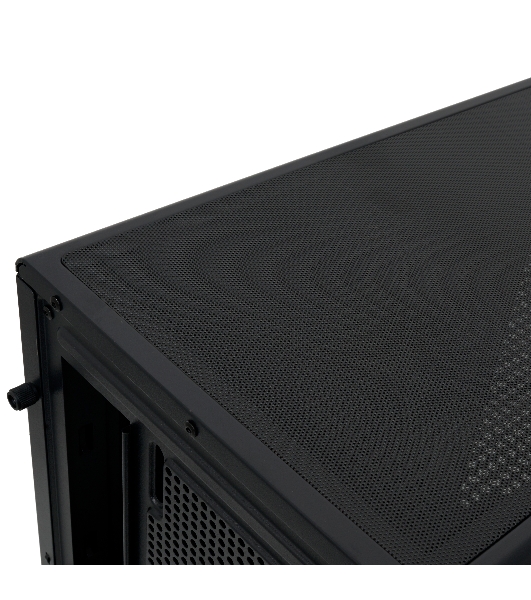 Компьютерный корпус HSPD F510, Panoramic Mid Tower, черный, TG, 0.5 SPCC, 3x120мм ARGb ATX, mATX, mITX 180/280/160мм 1x2.5', 1x3.5', 7xPCI 2xUSB-A 3.0 356x218x467мм