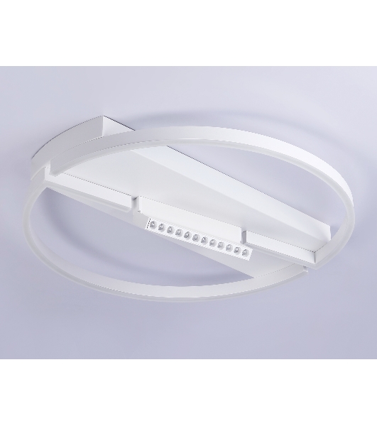 Светильник Ambrella light FL51459/1+1 WH белый 72W 3000K-6400K+4200K D600*110 (ПДУ РАДИО 2.4G)