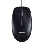 Мышь проводная Logitech M100/100R DARK/GREY (темно-серая/черная), 1000 dpi, USB, кнопки - 3, фото21