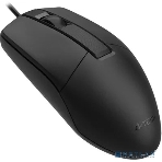 Мышь проводная A4Tech OP-335S черный, 1200 dpi, USB, кнопки - 3, фото3