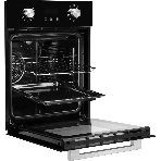 Духовой шкаф электрический Monsher MOE 4592 Acier ширина 45 см, High-Tech, 50 л, гидролизная очистка, 9 режимов, черный/нерж. сталь, фото5