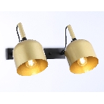 Светильник Ambrella light TR97106/2 GD/BK золото/черный E27*2 max 40W D130*223*273, фото 1