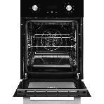 Духовой шкаф электрический Monsher MOE 4592 Acier ширина 45 см, High-Tech, 50 л, гидролизная очистка, 9 режимов, черный/нерж. сталь, фото4