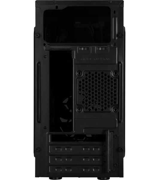Компьютерный корпус Aerocool/Formula Cs-105, mATX, без БП, 187x361x355мм (ШxГxВ), USB 3.0 x1, USB 2.0 x1, металл 0,5мм, 120-мм вентилятор в комплекте, черный