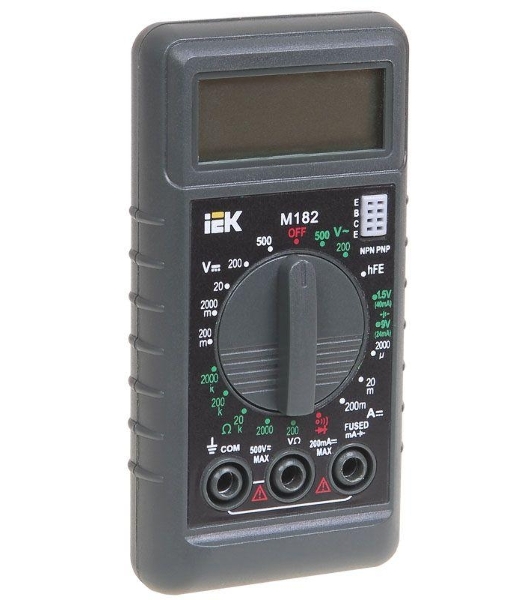 Мультиметр IEK Compact M182 цифровой