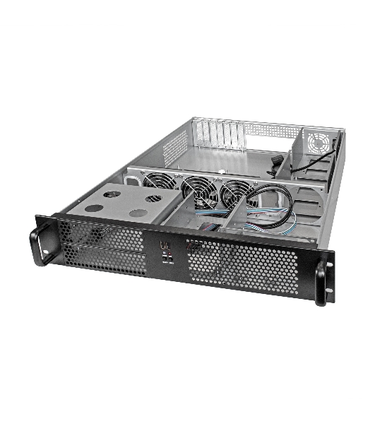 Серверный корпус ExeGate Pro EX284980RUS 2U650-08 (RM 19', высота 2U, глубина 650, БП 800ADS, 2*USB)