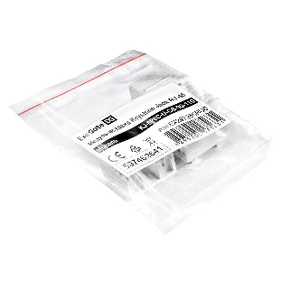 Модуль-вставка Keystone Jack RJ-45 ExeGate KJ-8P8C-U-C6-90-110 (Кат.6, неэкранированная, 90 градусов, IDC 110)
