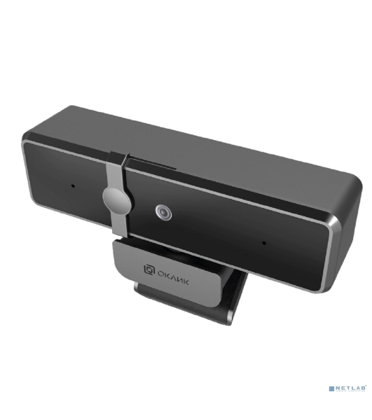 Веб-камера OKLICK OK-C35 2560x1440, 30 кадр/с, USB Type-A, микрофон (шумоподавление), автоматическая фокусировка, универсальное крепление