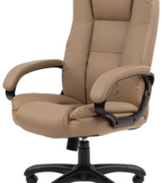 Кресло Chairman Home 600 бежевый, ткань, 120 кг
