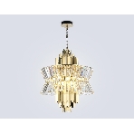 Люстра Ambrella light LH41017/12 BS/CL латунь/прозрачный E14*12 max 40W D560*660, фото8