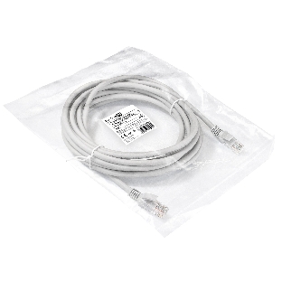Патч-корд LSZH ExeGate EX290421RUS UTP-RJ45-RJ45-5e-7M-LSZH-GY, UTP, cat.5e, 7м, серый