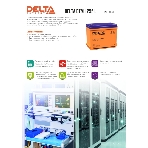 Батарея для ИБП Delta DTM 1255 L напряжение 12В, емкость 55А·ч (239x132x210мм), фото3