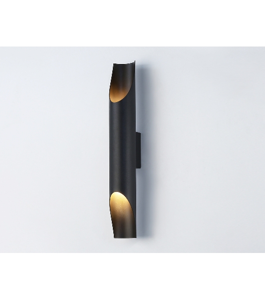 Светильник настенный TN5152/2 BK черный E27/2 max 40W 80*80*120