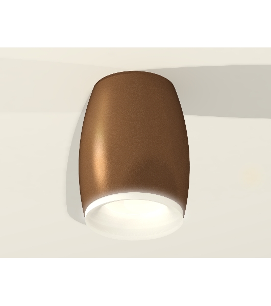 Светильник Ambrella Light XS1124020 SCF/FR кофе песок/белый матовый MR16 GU5.3 (C1124, N7165)