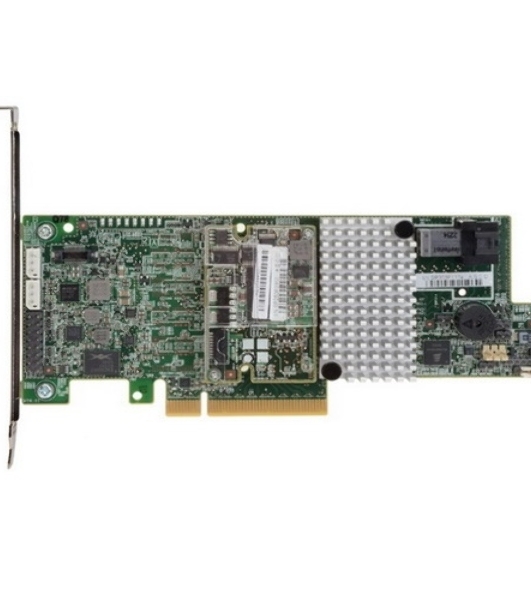 Контроллер LSI MegaRAID SAS9361-4I SGL (LSI00415) SAS 12G, (PCI-E 3.0 x8, LP), RAID 0,1,10,5, 4port (1*intSFF8643), Каб.отдельно
