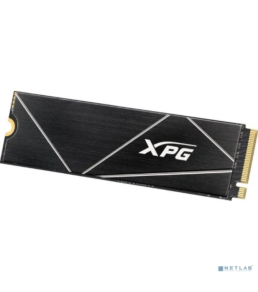 Накопитель SSD ADATA XPG BLADE S70, 1Tb, PCIe 4.0 x4, M.2 2280, NVMe, R/W 7400/5500, с радиатором