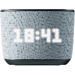 Умная колонка Sber Boom Home, 8Вт, с экраном, 1 динамик, часы, мультирум, TWS, Zigbee хаб, Wi-Fi, Bluetooth 5.0, Zigbee, Салют, серый, фото4
