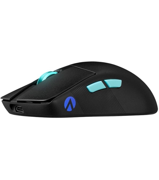 Мышь беспроводная/проводная ASUS ROG Harpe Ace Aim Lab Edition черный, 36000 dpi, радиоканал, Bluetooth, USB, кнопки - 5