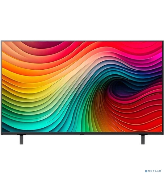 Телевизор LG 50' 50NANO80A6B черный/синяя сажа LED 4K UHD 60Hz Smart TV 2GB/8GB