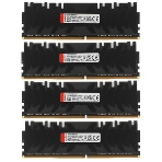 Оперативная память Kingston Fury Renegade, DDR4, 128Gb (4x32Gb), 3600MHz, CL18, DIMM, радиатор, RGB, черный/серебристый, фото8