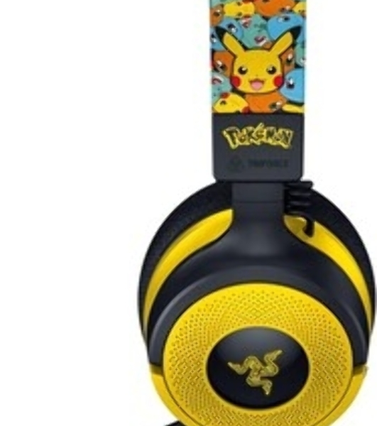 Гарнитура Razer Kraken V4 X Pokemon Kanto Starters Edition мультицвет, проводная, подсветка