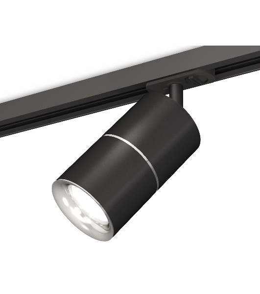 Светильник Ambrella light XT7402011 SBK/PSL черный песок/серебро полированное MR16 GU5.3 (A2537, C7402, A2070, C7402, N7012)