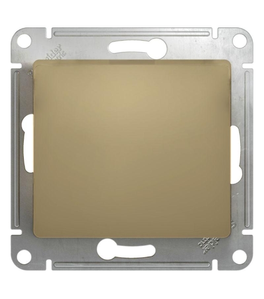Механизм выключателя 1-кл. СП Glossa 10А IP20 10AX титан SchE GSL000411