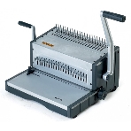 Переплетчик Office Kit B2130 A4/перф.30л.сшив/макс.500л./пластик.пруж. (4.5-51мм), фото 1