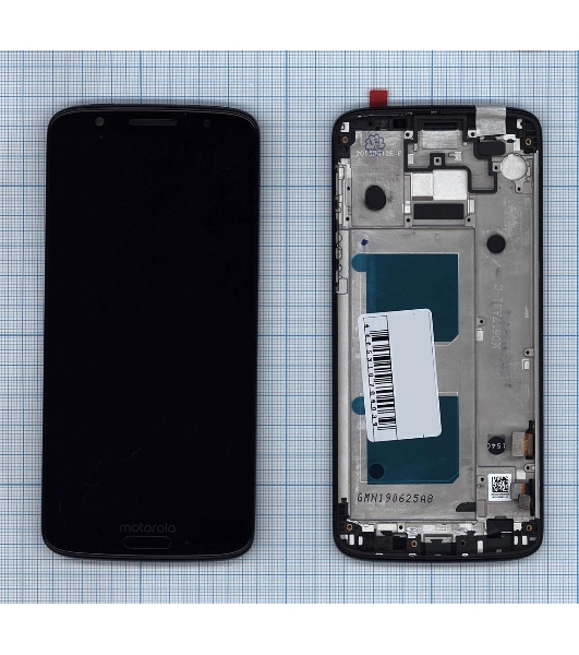 Дисплей для Motorola Moto G6 черный