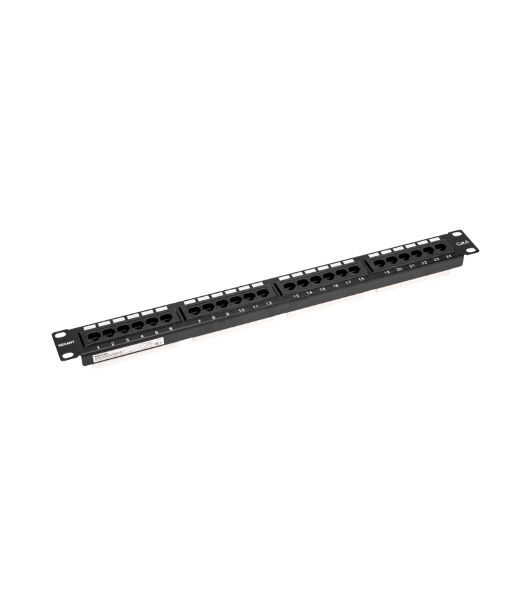Панель коммутационная Rexant 19' PRO, 1U, 24 порта, UTP, RJ-45, CAT 6