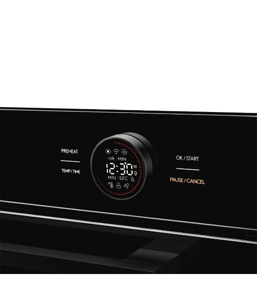 Встраиваемый духовой шкаф Kuppersberg HT 612 Black ШхВхГ: 59.5х59.6х56.5 см, 72 л, А+, гидролизная очистка, черный