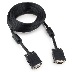 Кабель Gembird/Cablexpert VGA Premium, 15M/15M, 5.0м,черный,тройной экран, феррит.кольца, фото 1